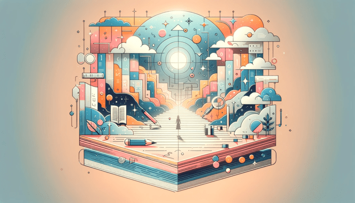 Une image illustrant la trame narrative et la construction des personnages d'un livre