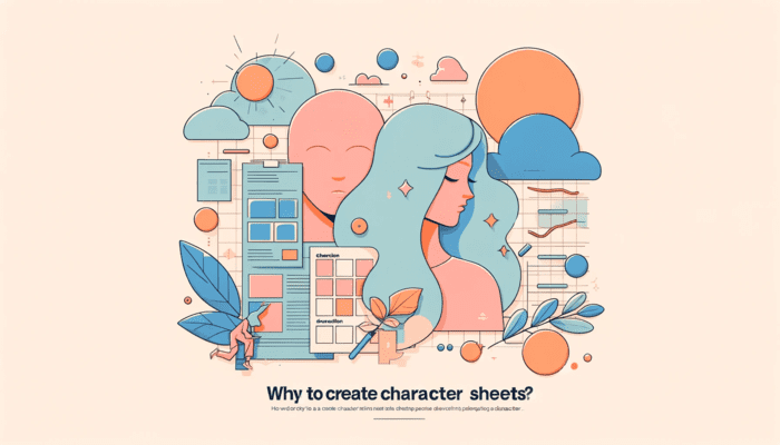 Image montrant 2 personnages de roman en construction