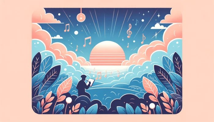 Un auteur écoutant de la musique pour trouver l'inspiration pour le titre de son livre