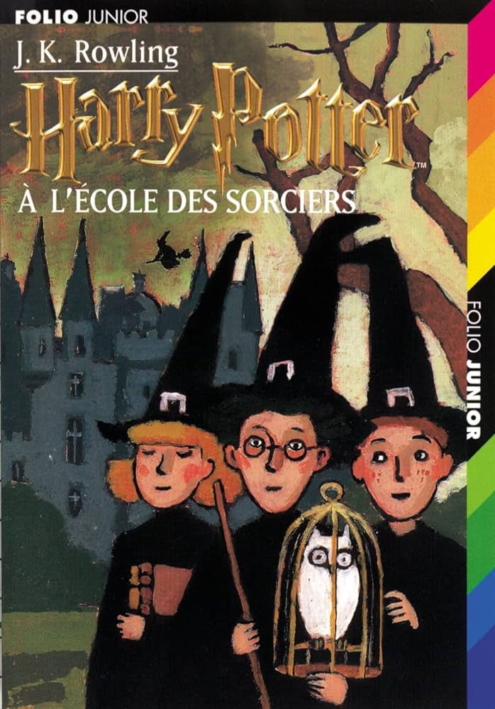 Couverture de "Harry Potter à l'école des sorciers"